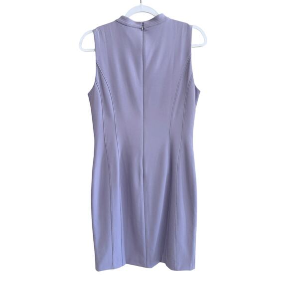 NWT White House Black Market Light Purple Keyhole Sheath Dress Size 8 NEW $160 - Picture 4 of 13